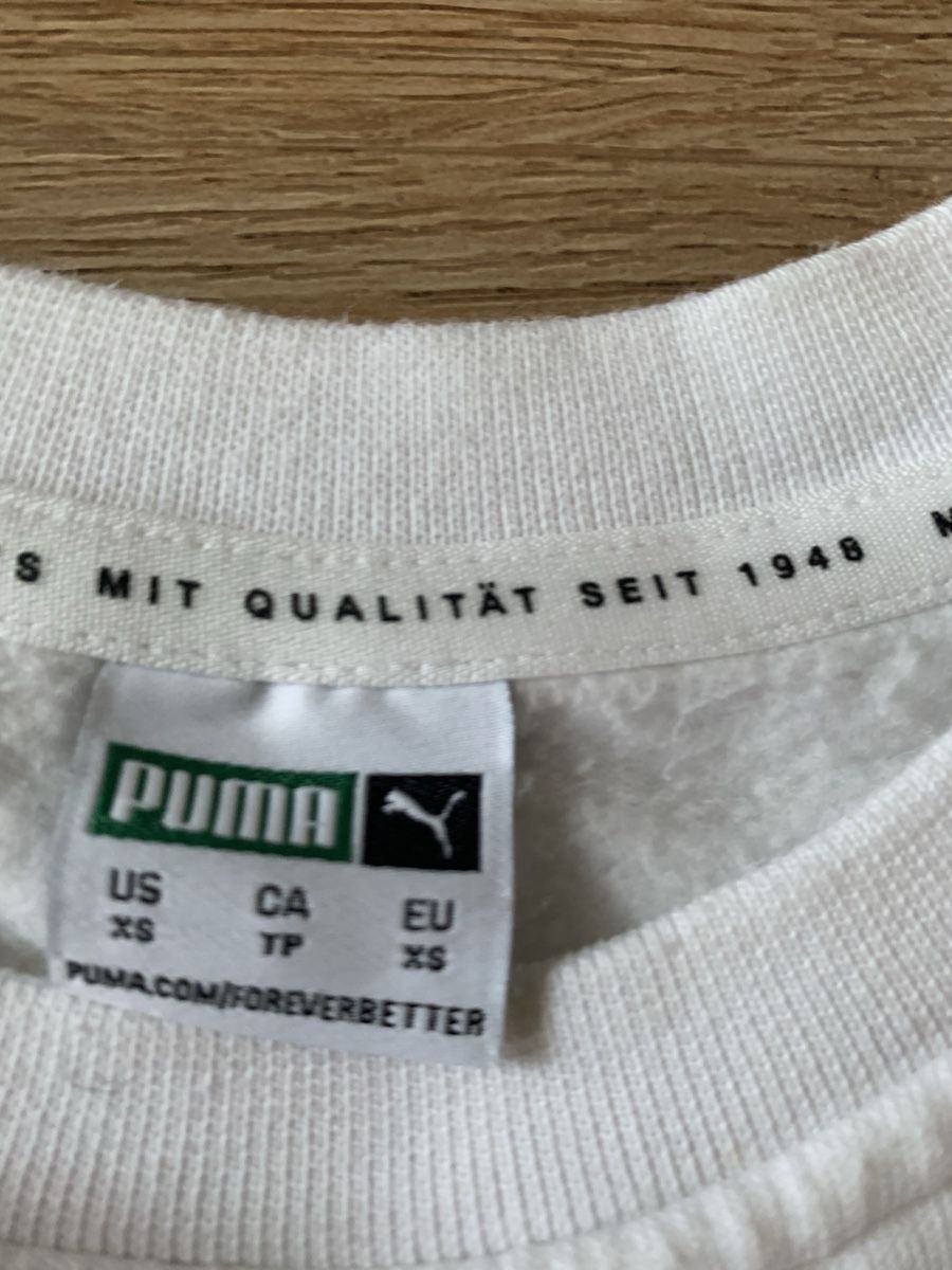 Puma Pulls & Sweat-shirts: Sweat crop blanc puma – D'occasion à Genève par rez_c6c6 2
