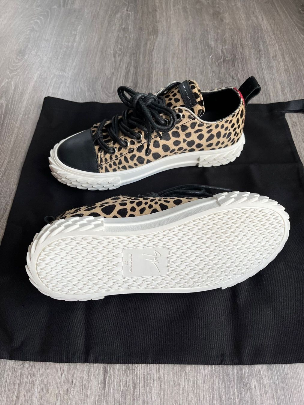 Zanotti Scarpe da donna: Giuseppe Zanotti Sneakers Gr. 38 Leopard Leder Schuhe – Nuovo e nell'imballaggio originale da Frenkendorf venduto da klourenco 5