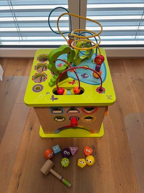  Motorik- und Lernwürfel: Kleine Tierchen, Hape (Gebraucht) in Elsau für 