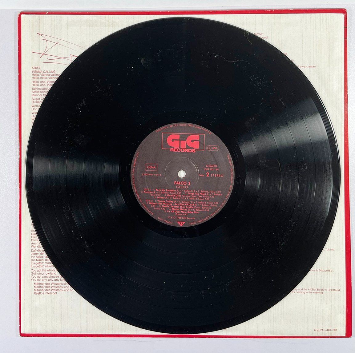 Dischi in vinile: LP: FALCO - 3 (1985) – Nuovo (secondo la descrizione) da Frenkendorf venduto da Yard-Sale-2000 3