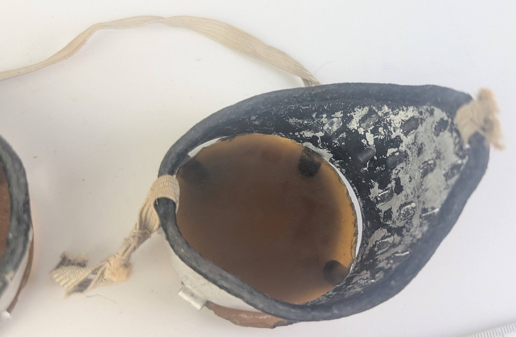 Occhiali & Lenti: Antike Skibrille / Oldtimer Brille, Vintage Style Ski – Difettoso da Zürich venduto da axolottchen 5