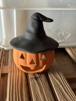 Halloween Kürbis Teelichthalter