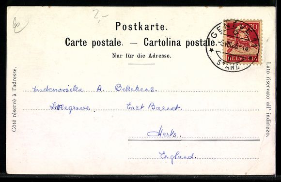 Cartoline postali: AK Les Avants, Vue générale – Usato da Berlin venduto da bartko-reher 1