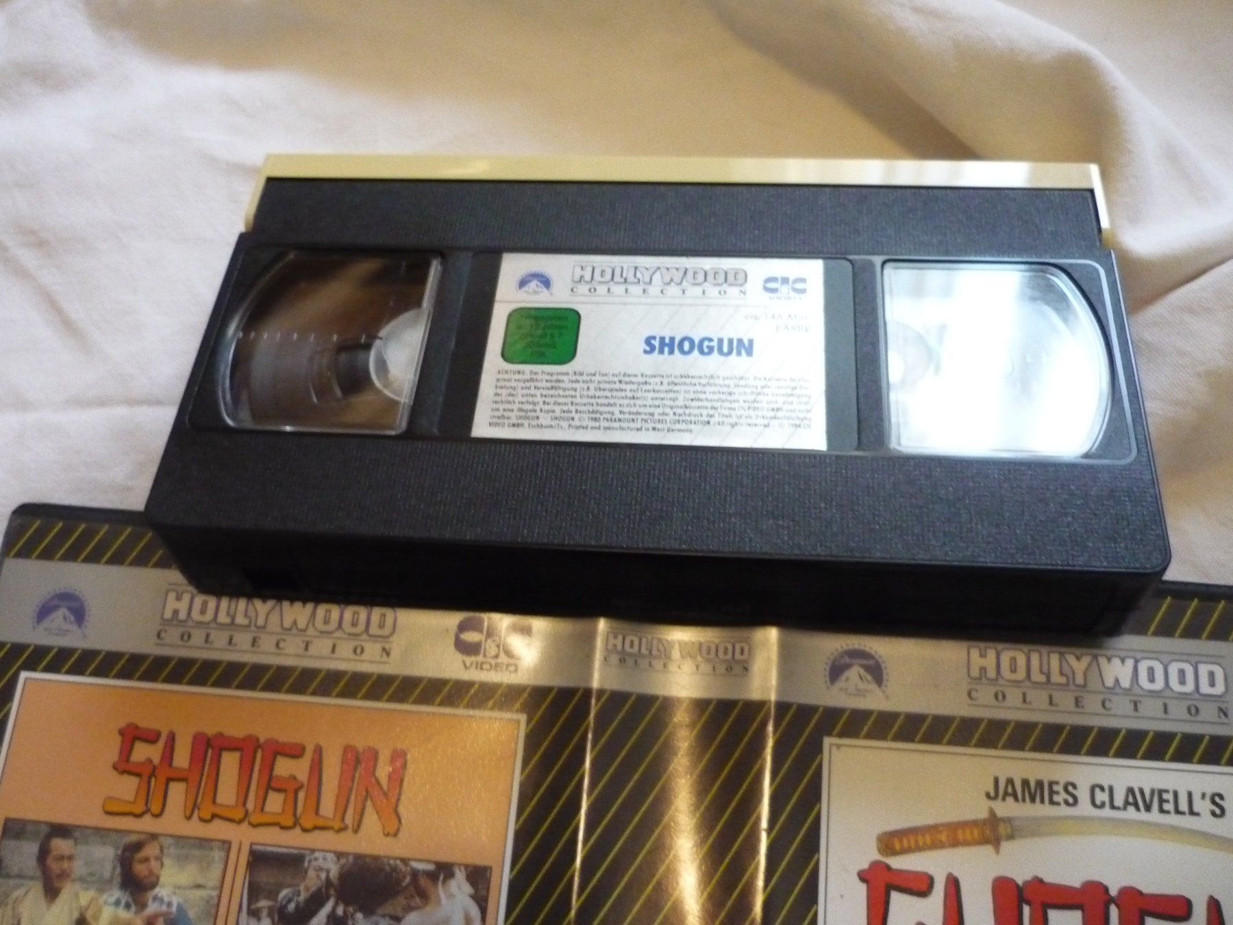Tutti i VHS: VHS Rarität - Shogun - Richard Chamberlain – Usato da Beringen venduto da Flatretriever 2
