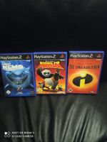 PS2 : Findet Nemo, Kung Fu Panda, Unglaublichen //Deutsche