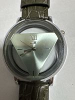 Montre à quartz JIS bracelet cuir Kaki occasion