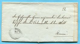 Faltbrief von Luzern nach Sarnen ? 1823