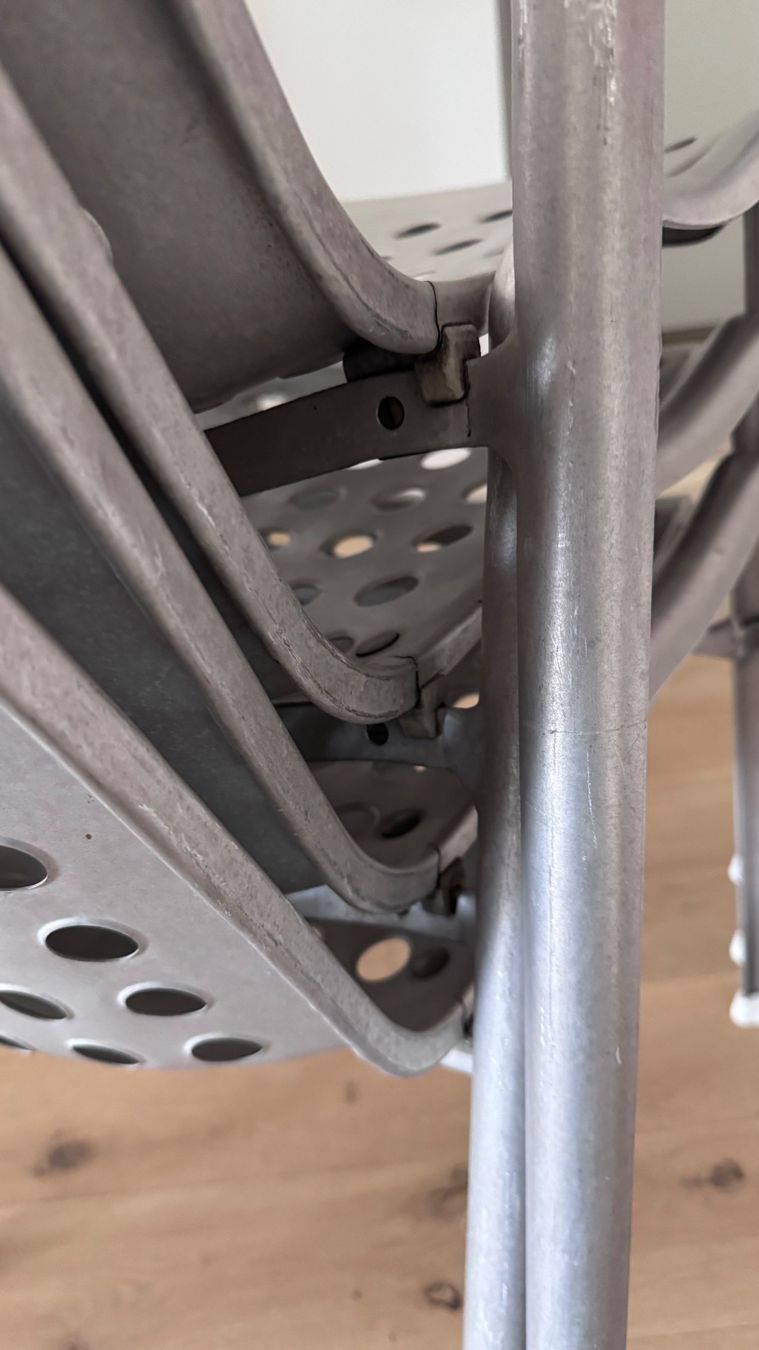 Vitra Stühle: Landi-Stuhl; Original Hans Coray – Gebraucht aus Madetswil von Schlaftiger 6