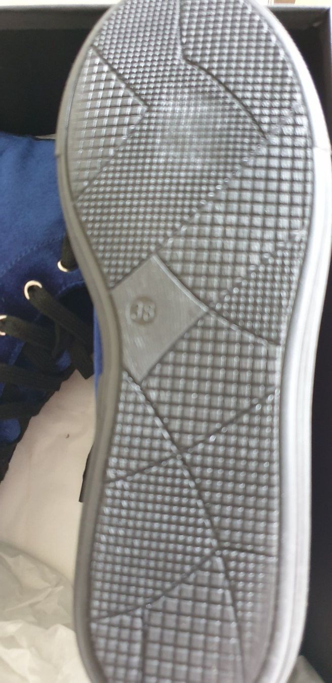 Scarpe da donna: High Top Sneaker Gr. 38 NEU aus Samt – Nuovo e nell'imballaggio originale da Wettswil venduto da the_jr6l 4