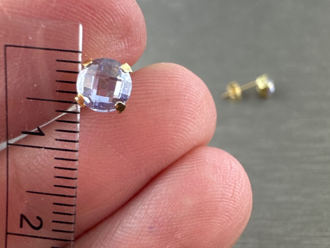 Boucles d'oreille: Ohrstecker 750 Gold – D'occasion à Niederuzwil par leo_8857 3