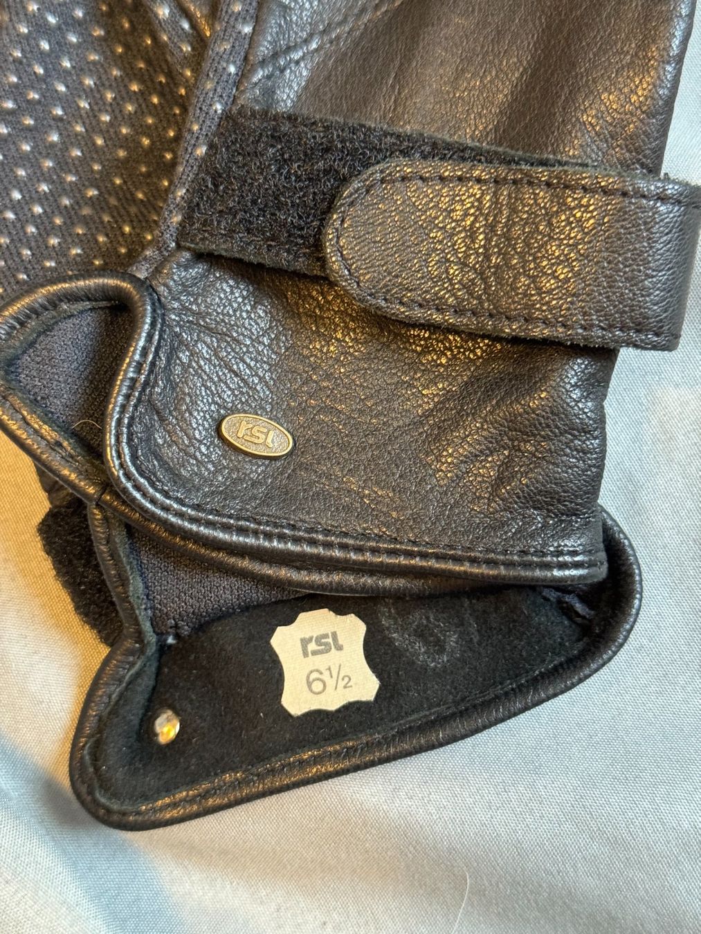Guanti & manicotti: Gants d'équitation en cuir RSL – Usato da Cologny venduto da Nayiri 1