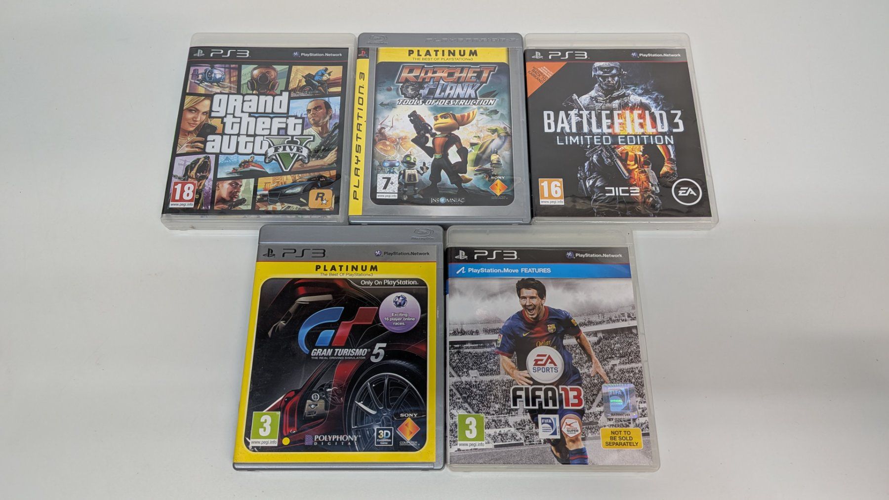 Sony Consoles: Sony PlayStation 3 mit Controller und 5 Games – D'occasion à Menziken par mame18 1