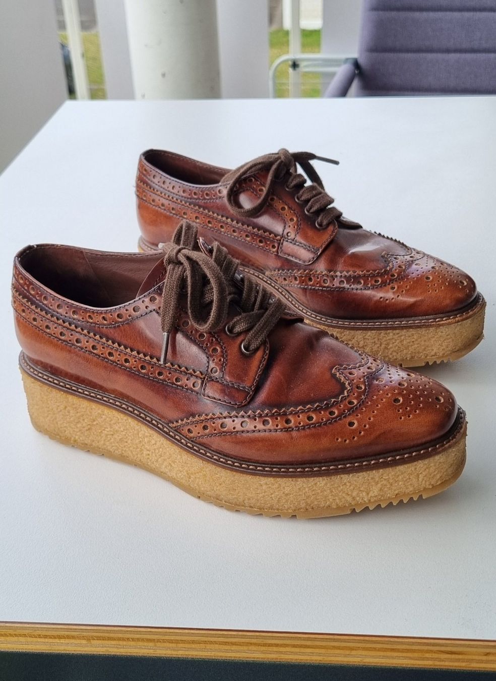 Prada Damenschuhe: Prada SS 2011 Creeper/Derby, Gr. 37 – Gebraucht aus Oberriet SG von gimidrip 3