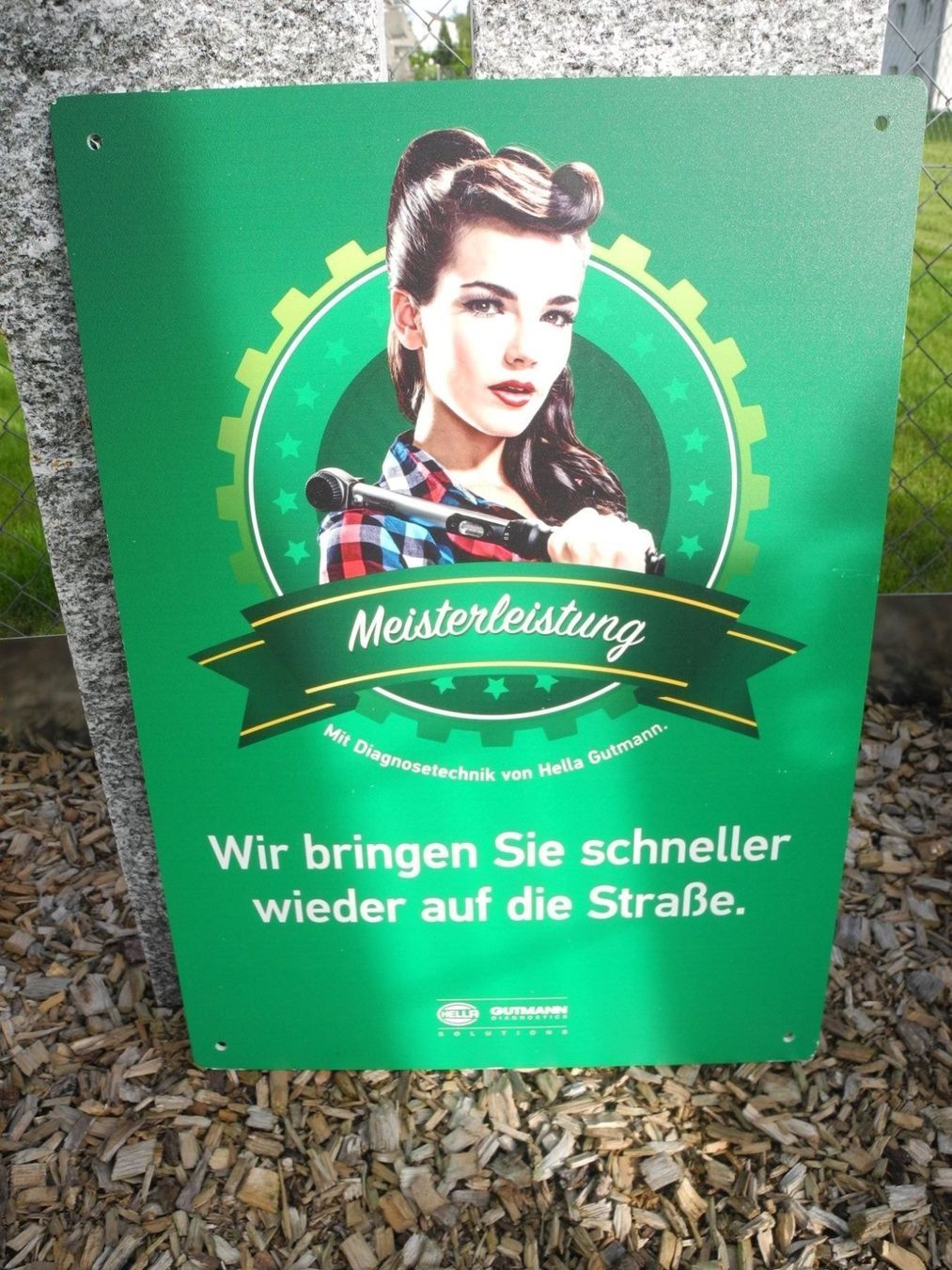 Insegne: AUTO-WERKSTATT SCHILD – Usato da Reinach AG venduto da Huckleberrysix