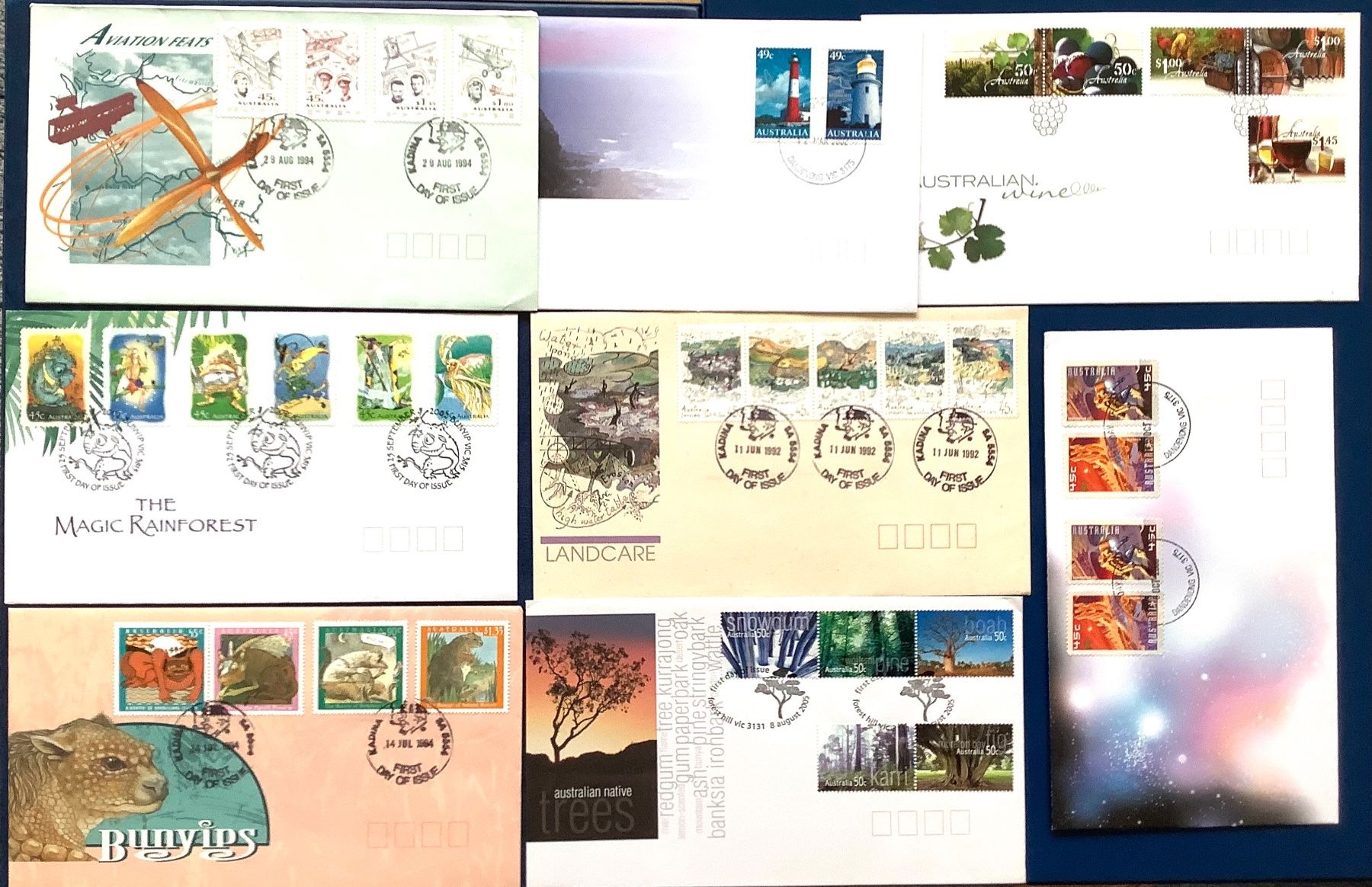Tutti i francobolli: 1992-2005 Australien Div. FDC / Kompl. Sätze – Nuovo (secondo la descrizione) da Liestal venduto da Skunk02
