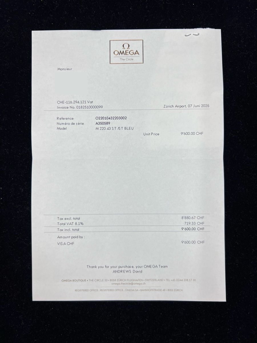 Omega Orologi: Omega Seamaster Aqua Terra Worldtimer 2025 – Usato da Zürich venduto da Centralwatches 4