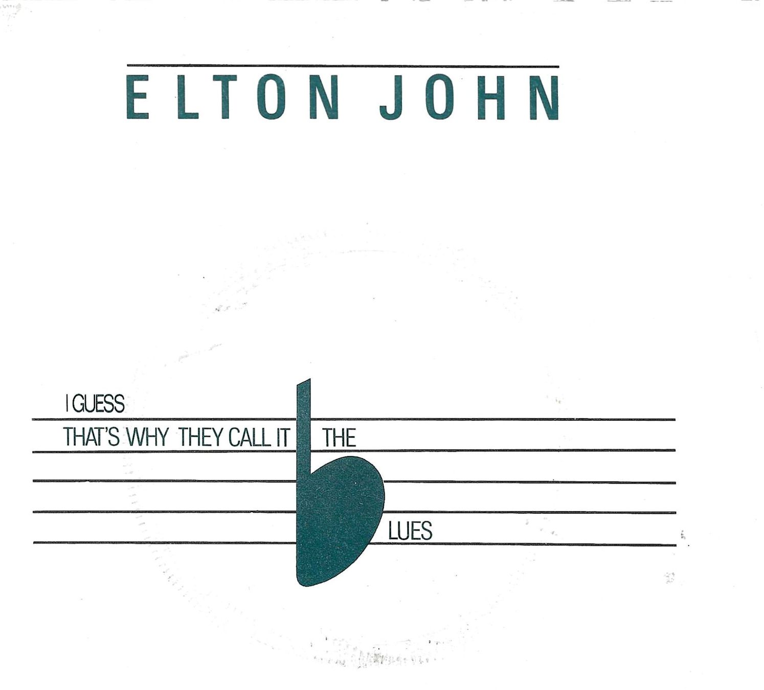 Schallplatten: Elton John - I Guess That's Why They Call It Blues – Gebraucht aus Savagnier von Ne2065