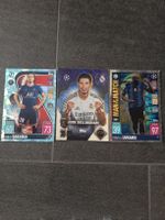Topps Fussball Sammelkarten 3er Set guter Zustand