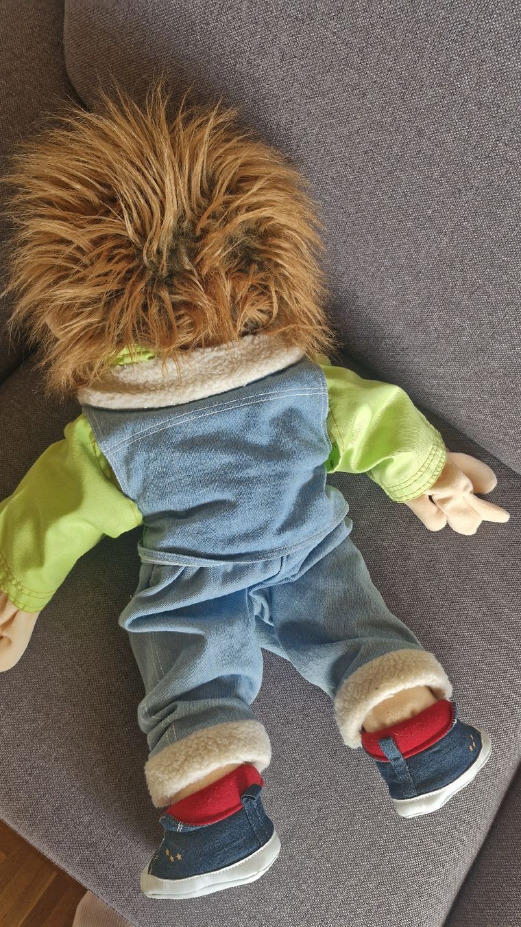Bambole: Handpuppe von Living Puppet - Junge Gerrit 65cm – Usato da Forch venduto da nadinepalermo 8