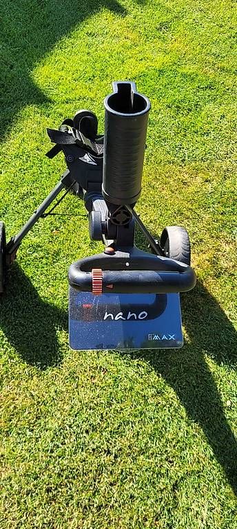 Big Max Trolley: Chariot de golf électrique Big Max Nano – Usato da Muraz (Collombey) venduto da eaglesta 2