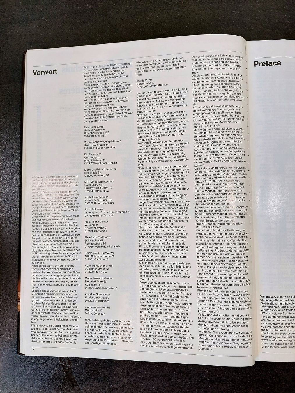 Bücher: Modell-Eisenbahn-Katalog 1984 International : 5000 Modell – Gebraucht aus Jegenstorf von ladoga66 1