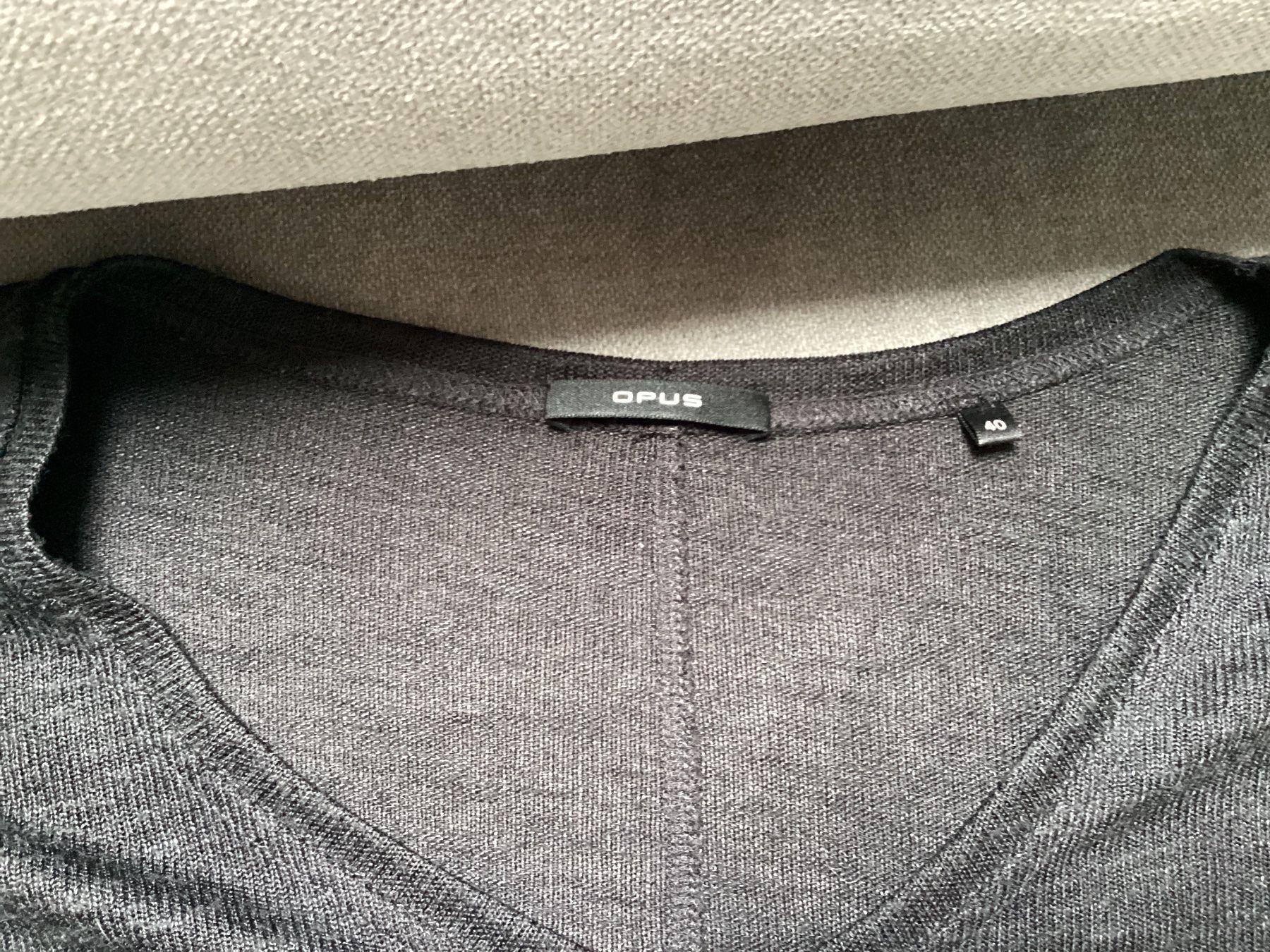 Opus Pullover & Sweatshirts: OPUS Damen Pullover Fledermaus V-Ausschnitt Gr. 40 schwarz – Gebraucht aus Homberg b. Thun von Homata 4