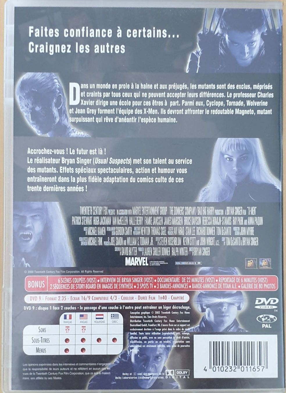 Alle DVDs: X-Men (2000) – Gebraucht aus La Tour-de-Peilz von Resize 1