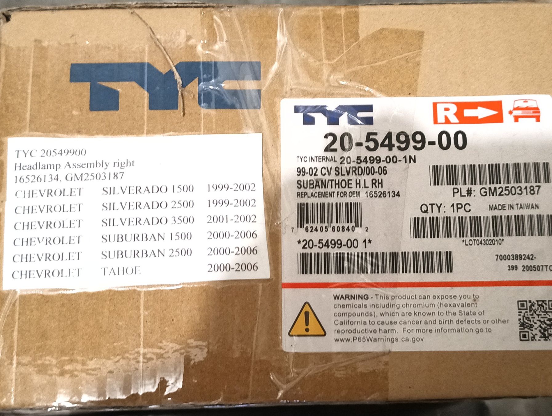 Scheinwerfer: Phares avant 4x4 GM – Neu und originalverpackt aus St imier von Rieju23 2