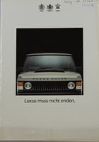 PROSPEKT  | RANGE ROVER 2/4 TÜRIG - VOGUE| AB 05.1984 - DE