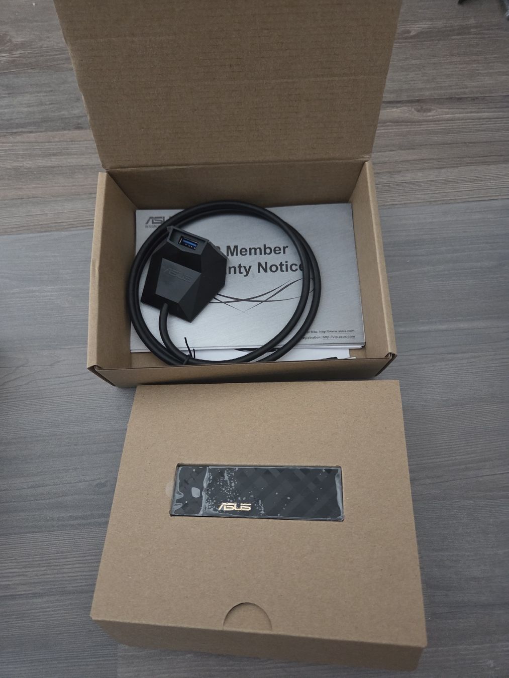 Laufwerke & Adapter: ASUS USB-AC55 WLAN-Adapter inkl. USB Adapter – Neu (gemäss Beschreibung) aus Weesen von flying_kiwi 1