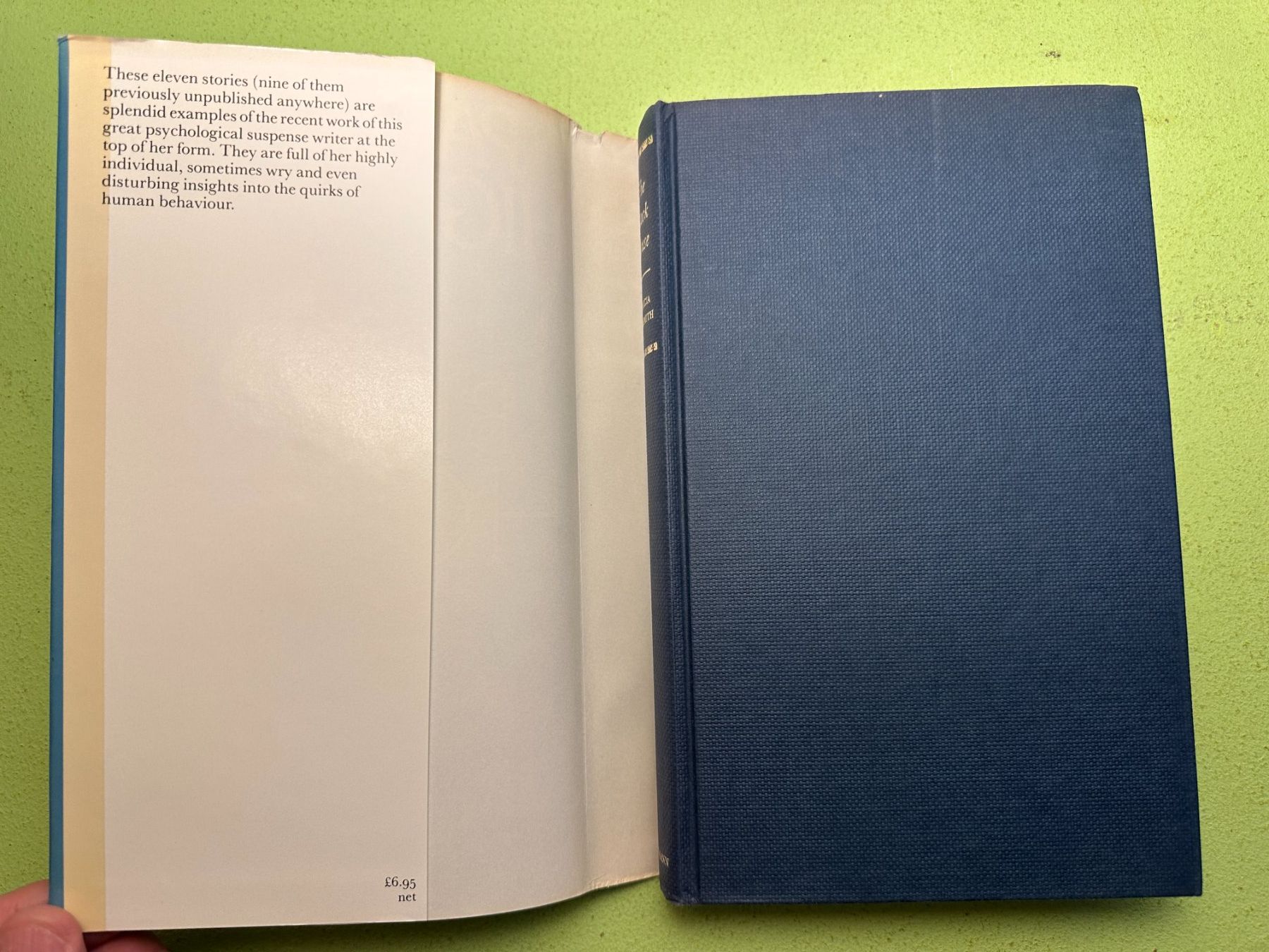 Libri: Patricia Highsmith: The Black House. – Usato da Zürich venduto da allp 1