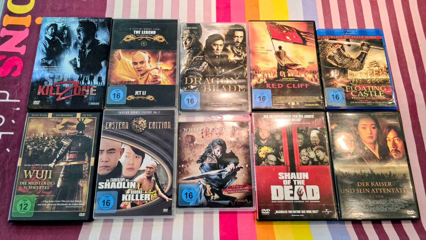 Tous les DVDs: 10 X DVD Deutch – D'occasion à Magglingen/Macolin par Vieuxdruide