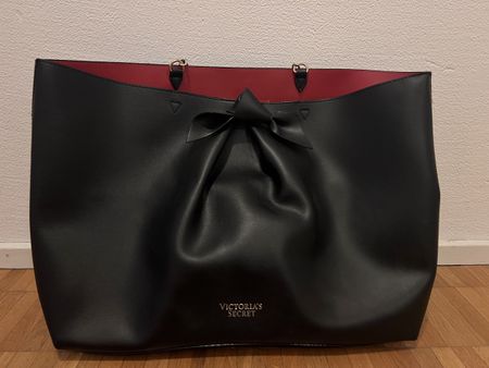 Tote Bag Victoria's Secret schwarz rot guter Zustand