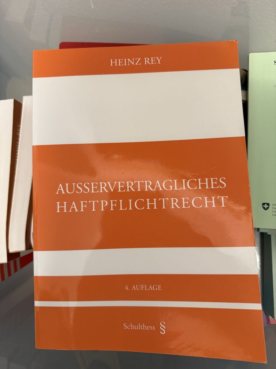 Libri: Aussertragliches Haftpflichtrecht – Usato da Luzern venduto da bia_v2fl