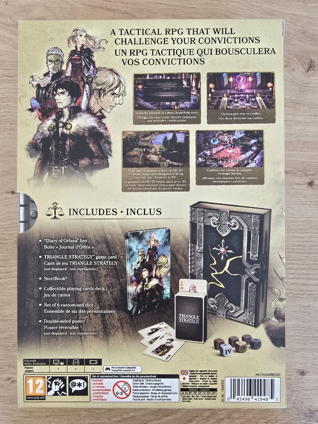 Nintendo Giochi: Triangle Strategy Tacticians Limited Edition Nintendo Switch – Usato da Chur venduto da 1996hiphop 1