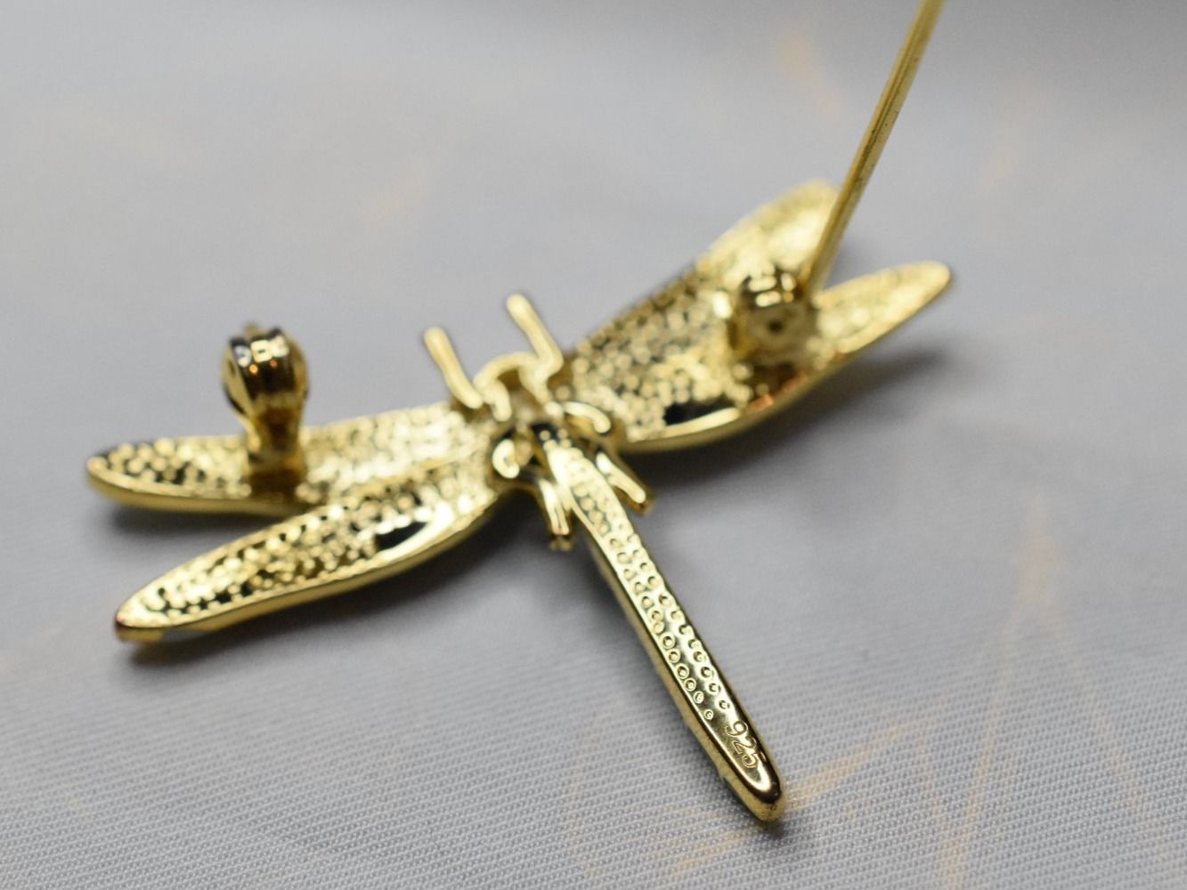 Broschen & Nadeln: Damen Brosche aus Sterling Silber, vergoldet, "Libelle" – Neu und originalverpackt aus Laufen von flowerfan 7