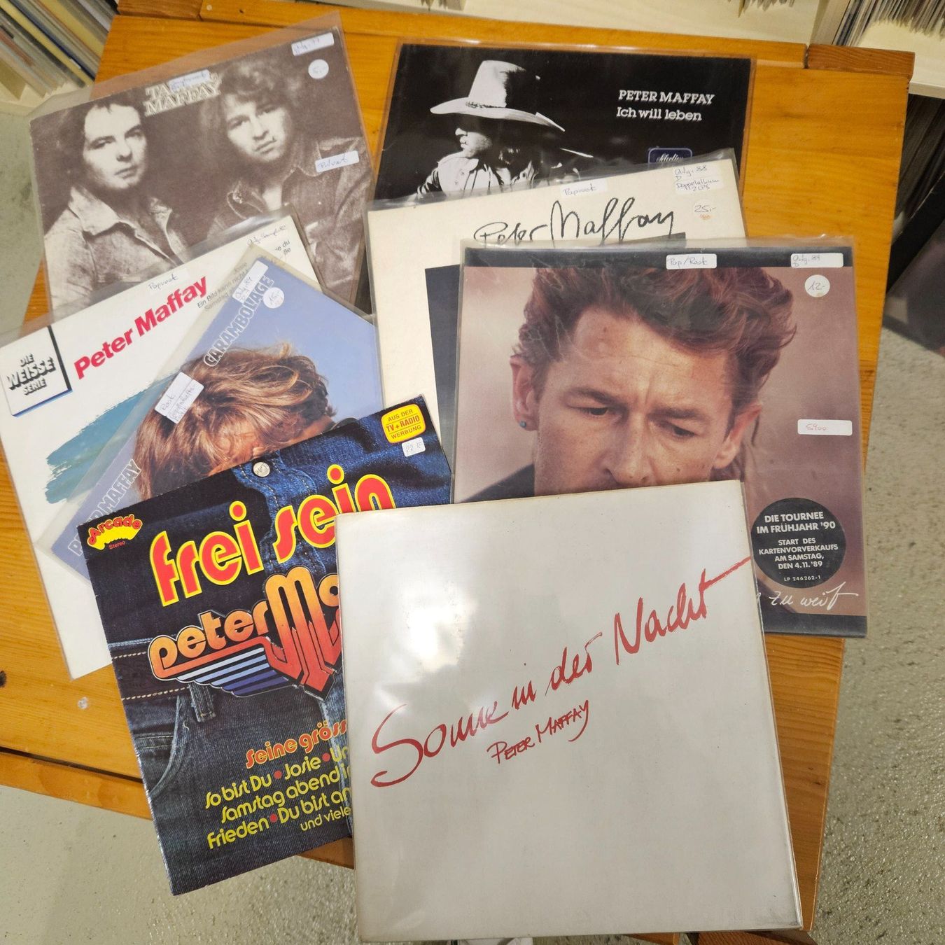 Dischi in vinile: 8 SUPER LP'S VON PETER MAFFAY – Usato da Eschenz venduto da Ours7