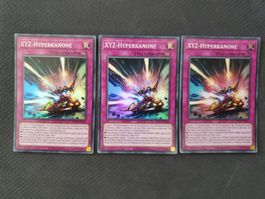 Yugioh XYZ-Hyperkanone x 3