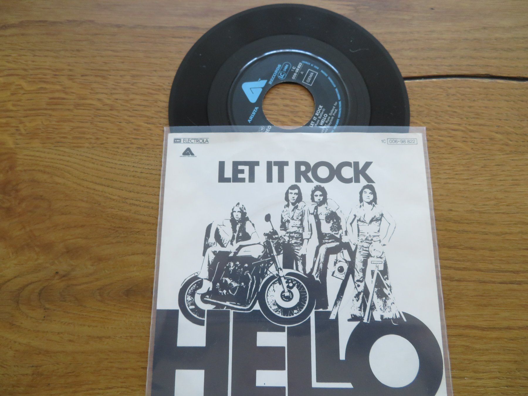 Dischi in vinile: Hello - Let It Rock, Single Schallplatte, Top Zustand! – Nuovo (secondo la descrizione) da Zürich venduto da max_cp5f