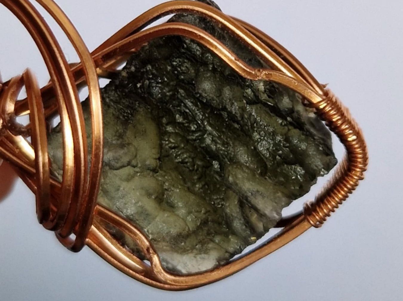 Pietre preziose: Pendentif MOLDAVITE. Lithothérapie – Nuovo (secondo la descrizione) da SAXON venduto da Mariposita1428 2