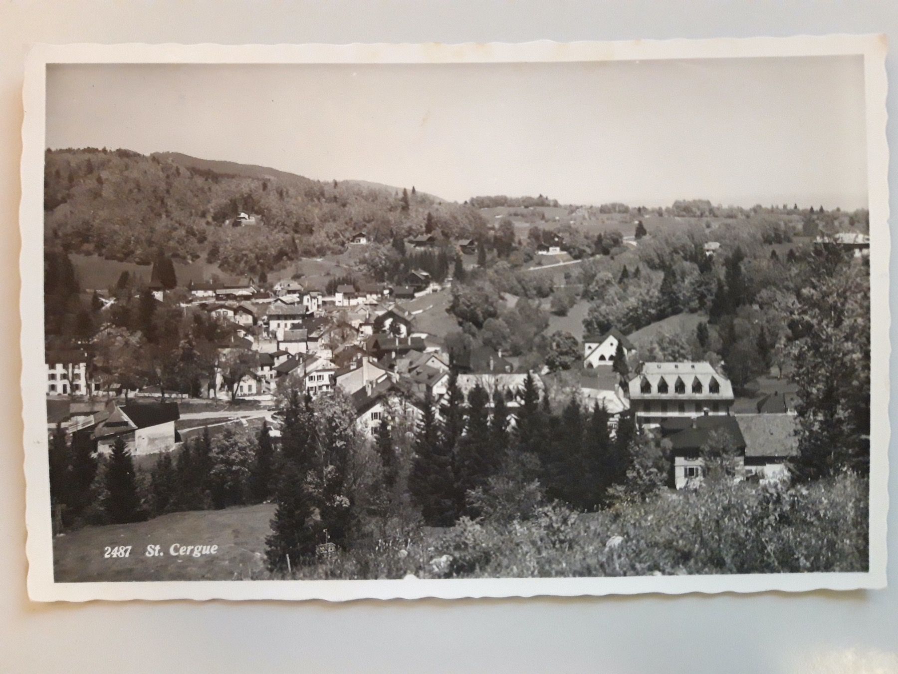 Cartoline postali: St. Cergue – Usato da Sargans venduto da nicsam1815