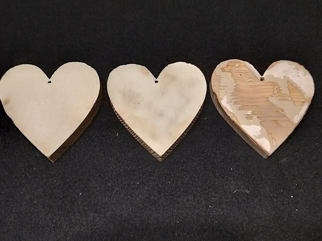 Holzartikel: Deko Herzen Holz – Neu (gemäss Beschreibung) aus Widnau von Crewo 4