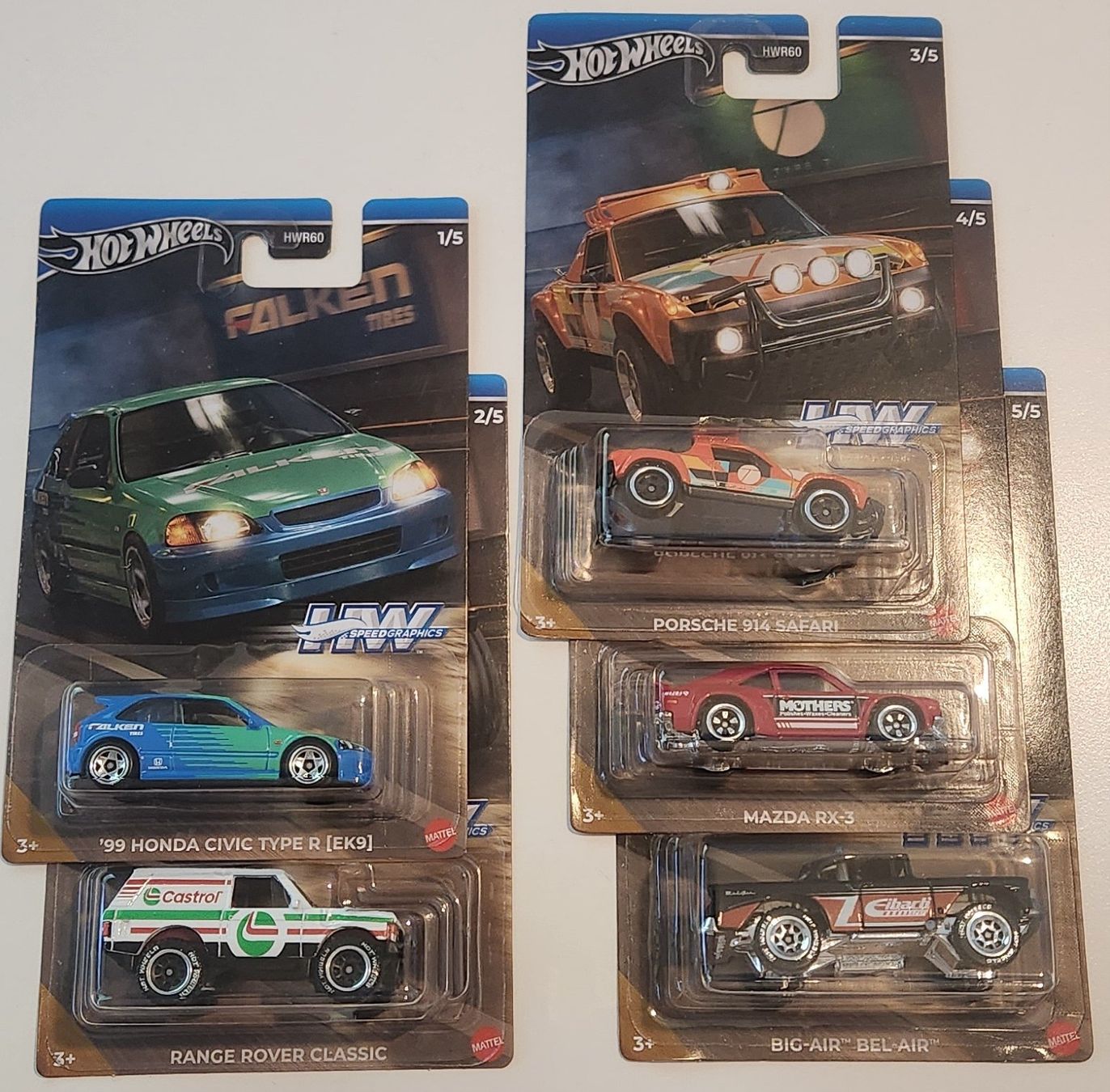 Hot Wheels Modellini d'auto: HOT WHEELS SERIES 2024 SPEED GRAPHICS – Nuovo e nell'imballaggio originale da BULLE venduto da 2FINGERSCH