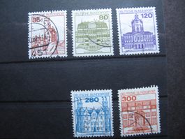 BRD 1982 Freimarken Burgen & Schlösser V gest
