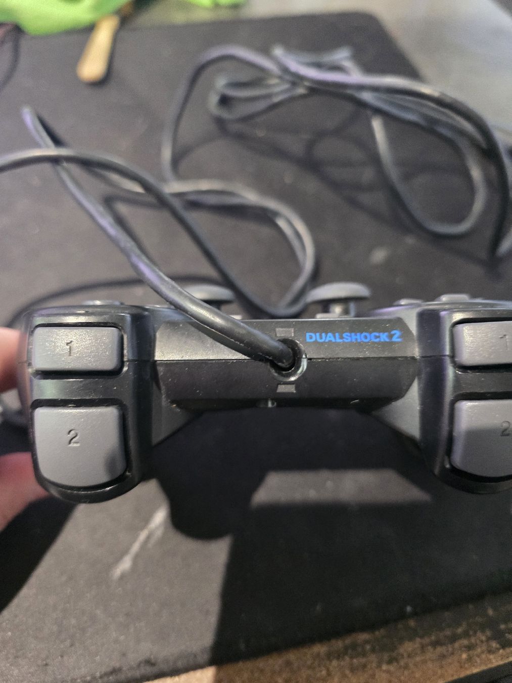 Sony Controller: Sony PlayStation 2 Controller Schwarz Zustand gut – Usato da bennwil venduto da methorn01 3