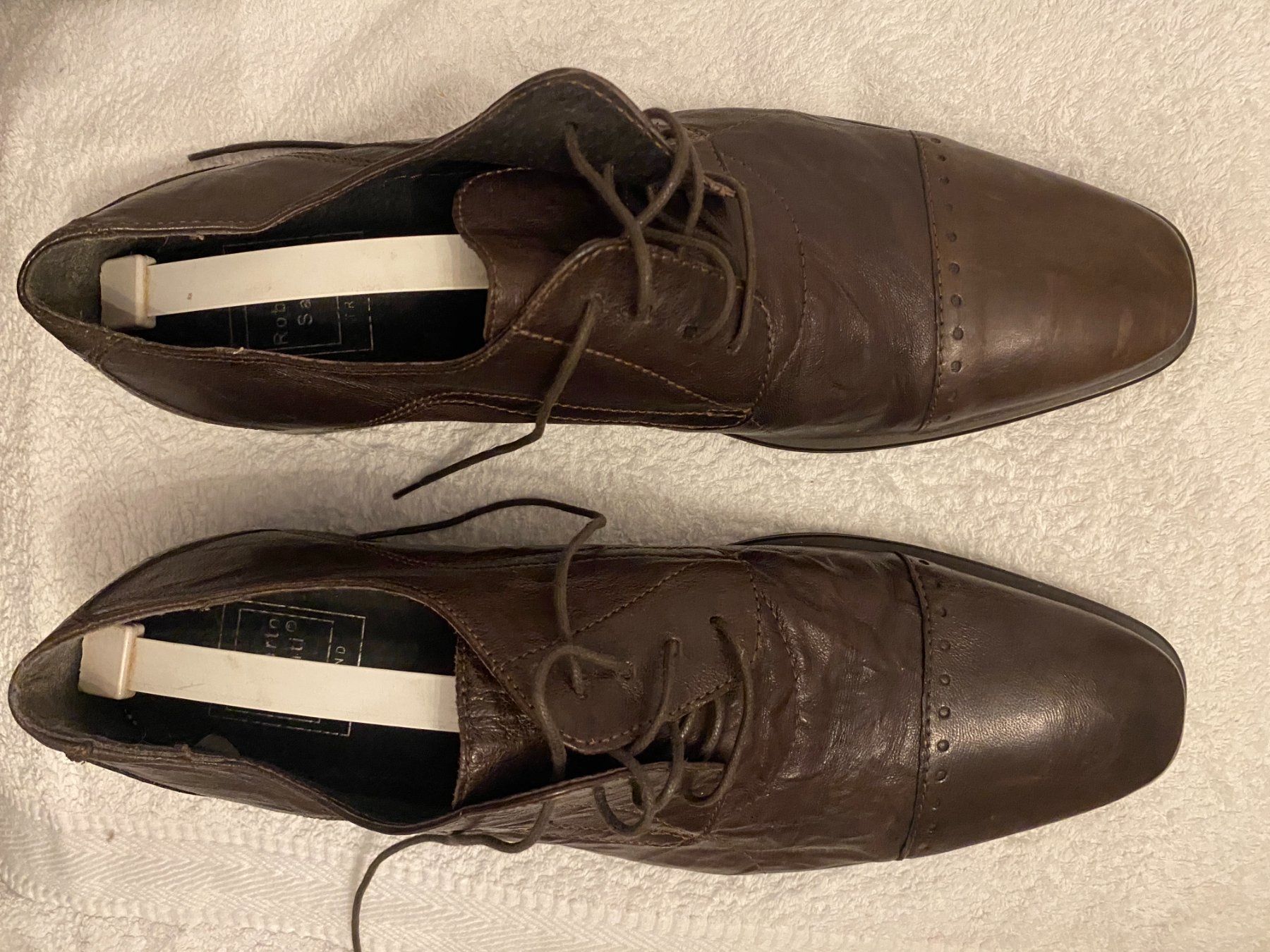Scarpe da uomo: Herren Leder Schuh – Usato da Birsfelden venduto da edw_2mjn