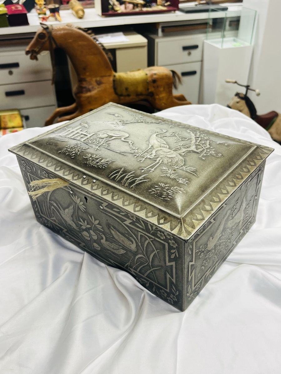 Altri Prodotti per fumatori: Zigarrenbox Schatulle antik verzinkt – Usato da Roggwil BE venduto da IsoNice88 1