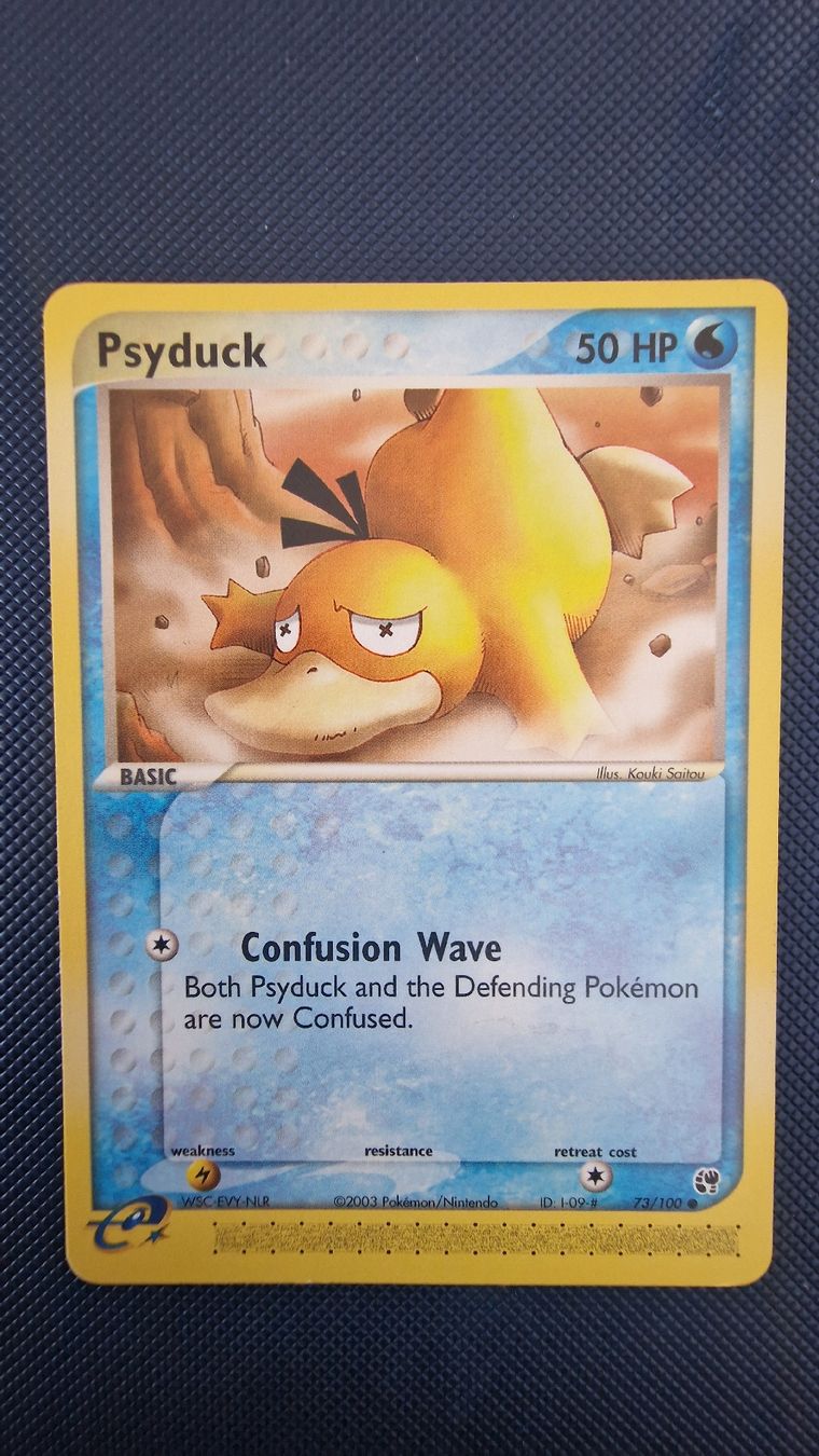 Pokémon Sammelbilder & Trading cards: Psyduck #73 – Pokémon Sandstorm – Gebraucht aus Veytaux von PocketMonster