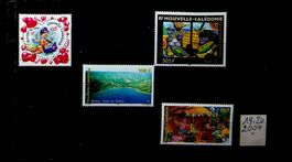 NOUVELLE CALÉDONIE TIMBRES NEUFS 2004.  19.20 EUROS /JT25