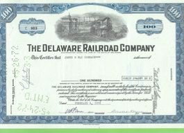 Deleaware Railroad, 1972
